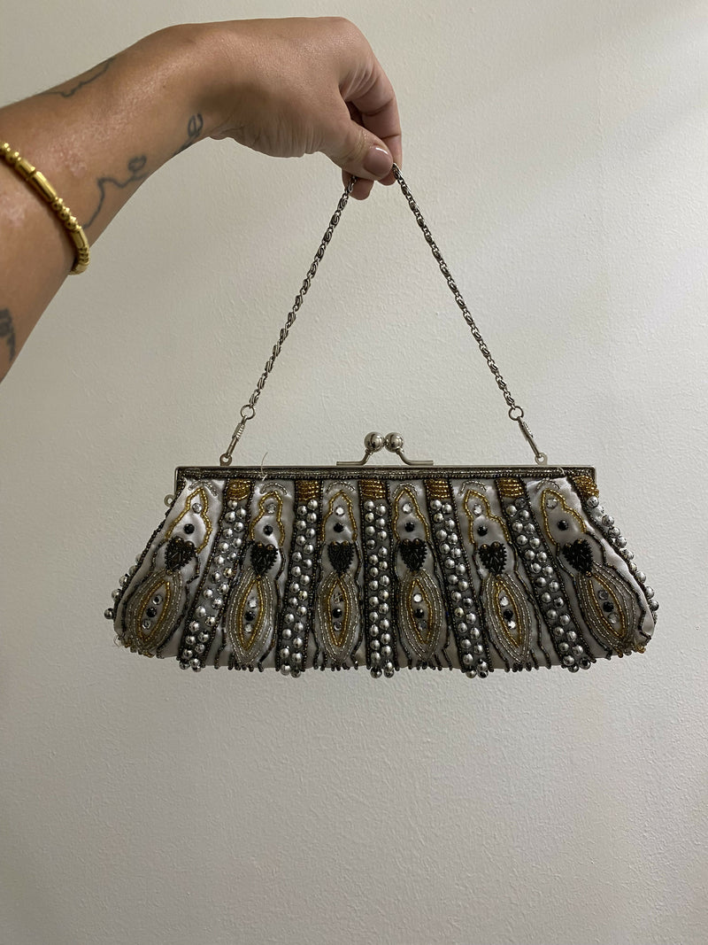 Vintage Beaded Evening Bag