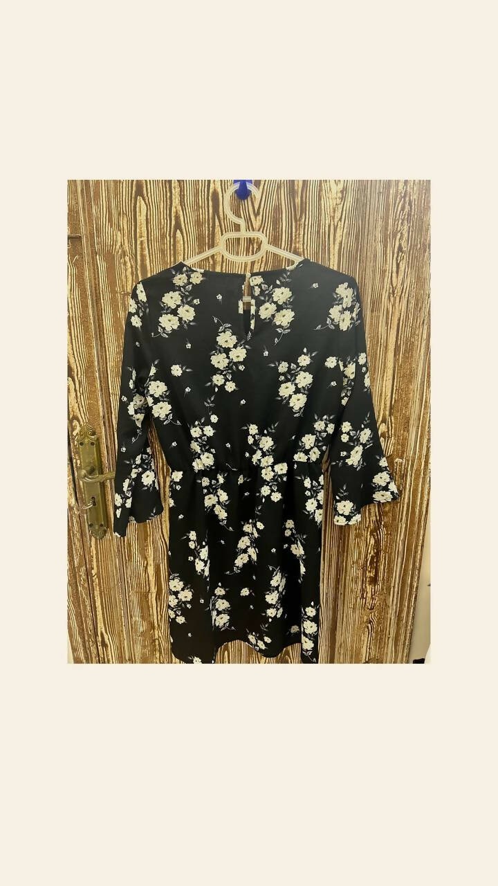 H&M Floral Midi Dress Size M