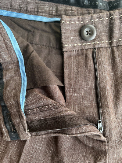 Attention Brown Pants Size M 8