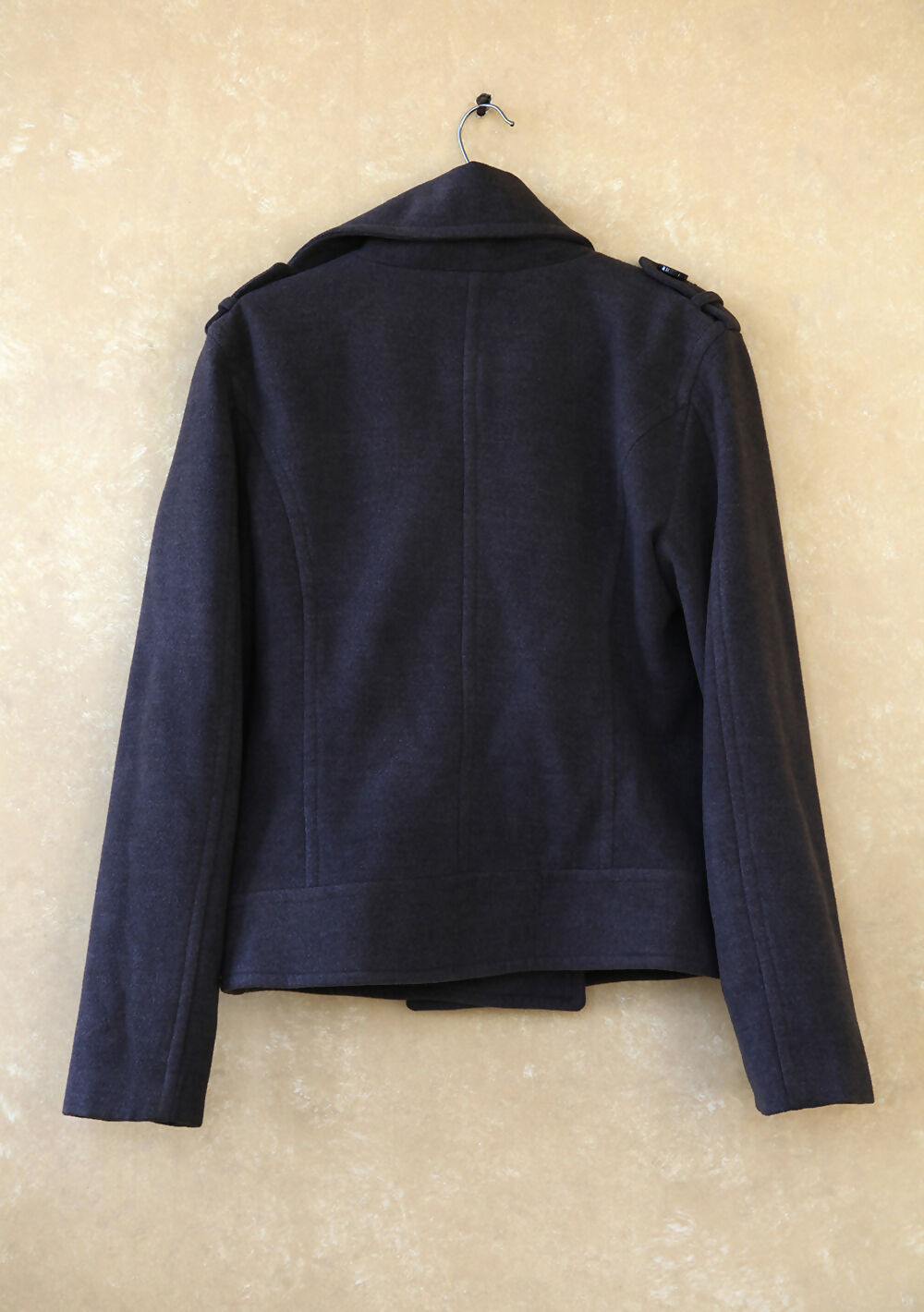 Grey double breasted jacket