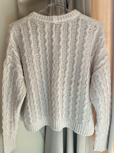 H&M Beige Jumper Size: M