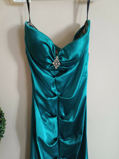 Teal Soiree Dress US12 (Bought from USA)