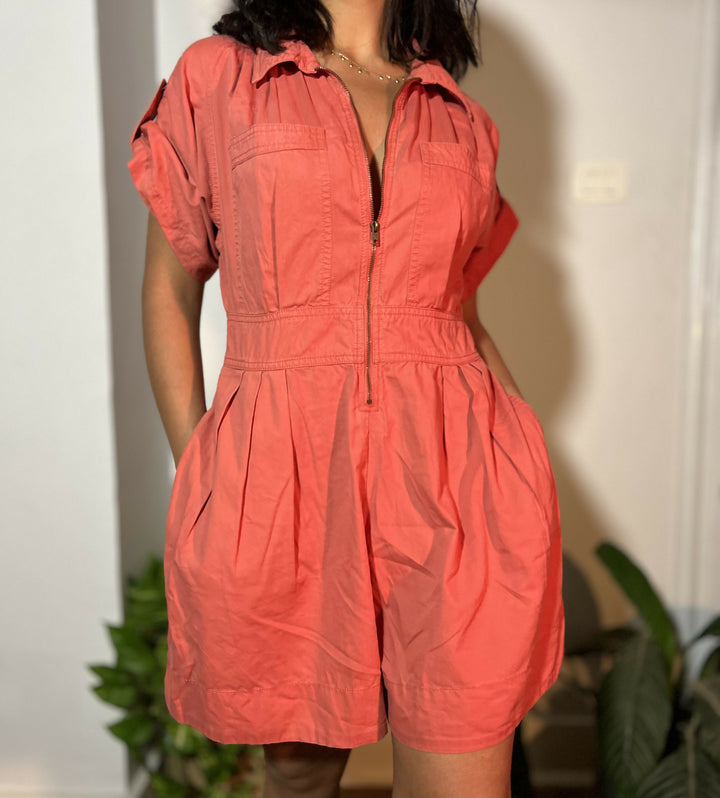 Coral Jumpsuit Women’s Summer Size: S/M