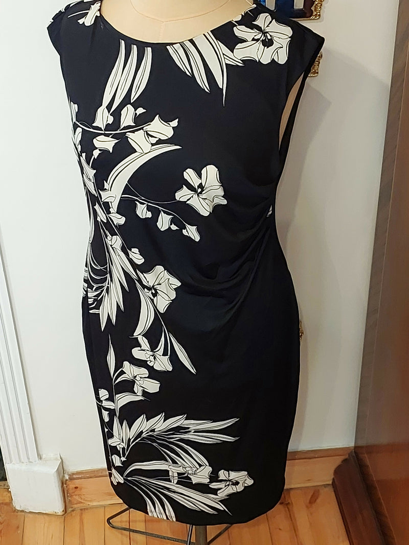 Sleeveless Floral Black Mini Dress (The Collection by Debenhams)