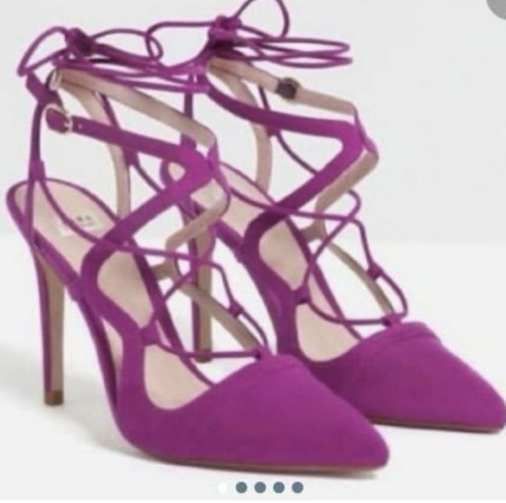 Zara Purple Heels Size 36