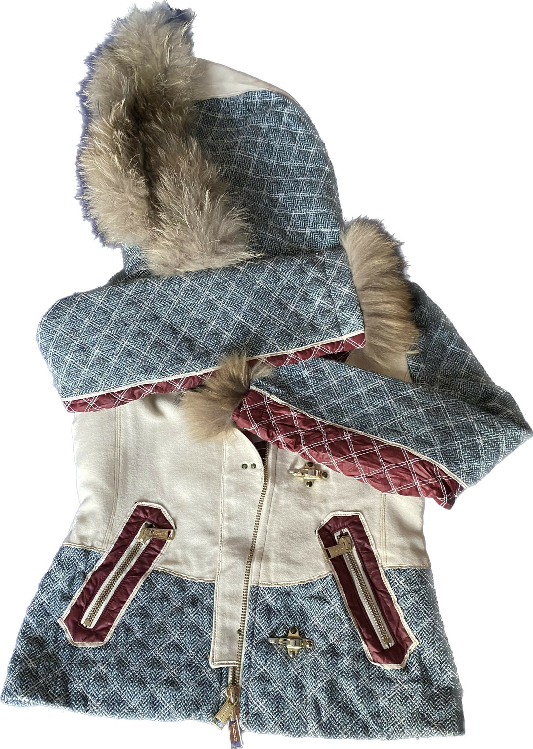 Highly Preppy Fur Jacket