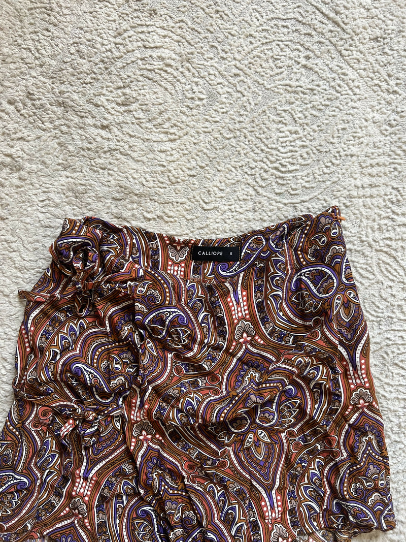 Calliope Paisley Shorts Size: S