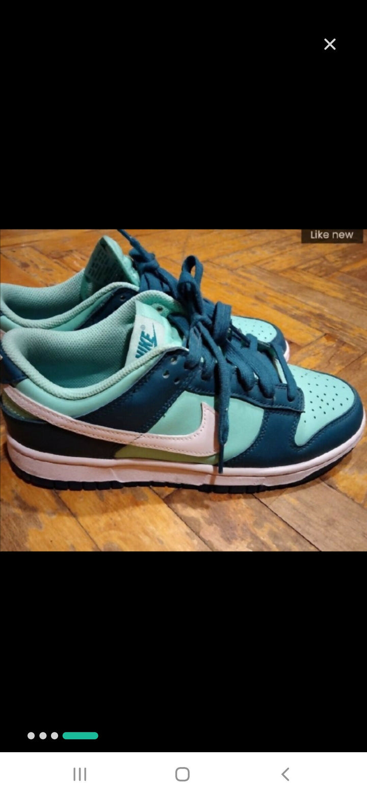 Nike Dunk low Geode Teal Size: 38.5