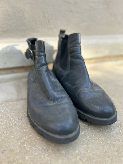 Pino Bravo Grey Boots Size 39 5