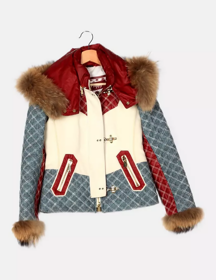 Highly Preppy Fur Jacket