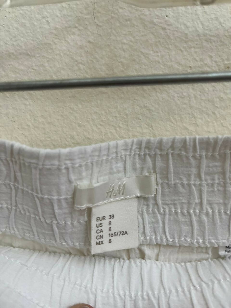 H&M White Lace Shorts Size EUR 38