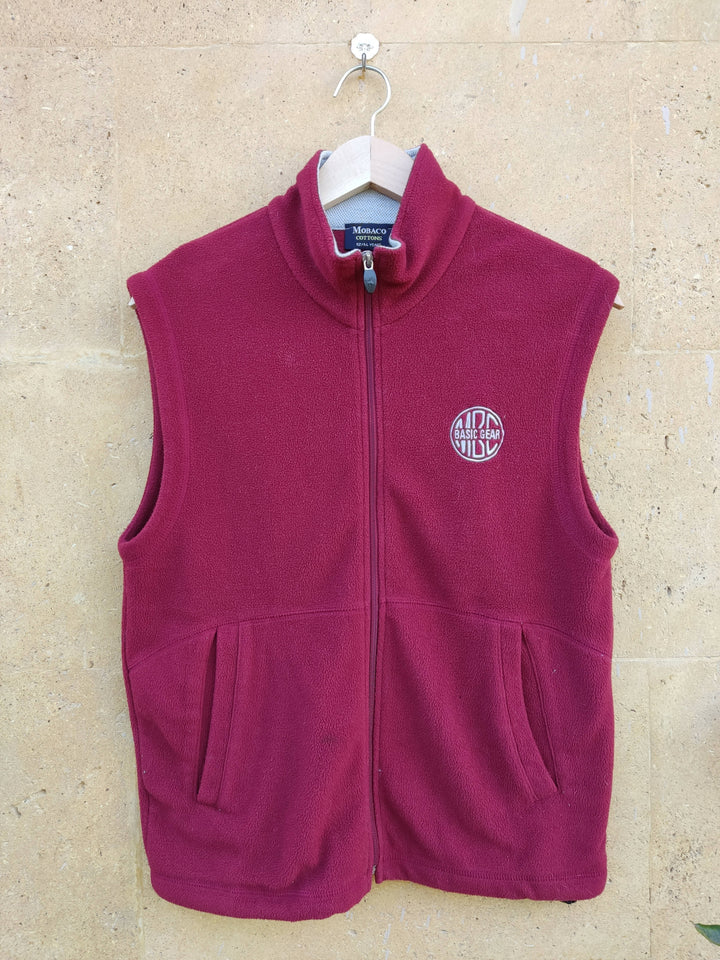 Mobaco Red Thick Vest Size S