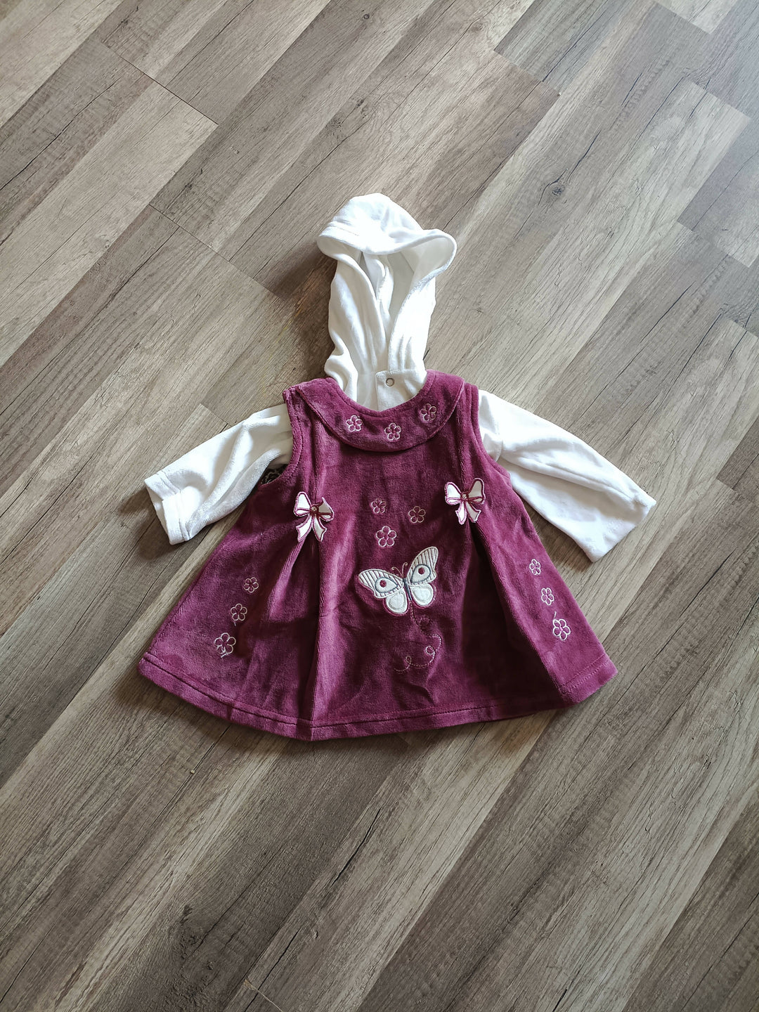 Lumex Winter Dress for baby girl Size: 3-6 Months