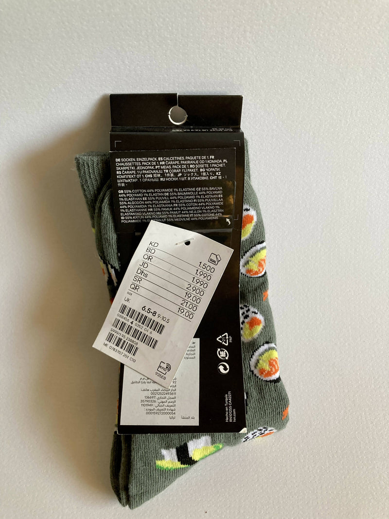 NEW Sushi H&M Socks