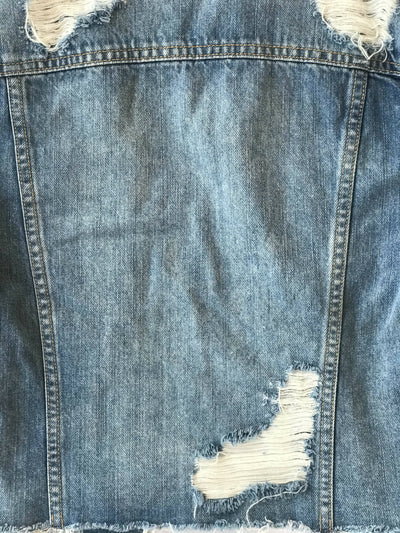 Bardōt DENIM Jacket Size UK 6