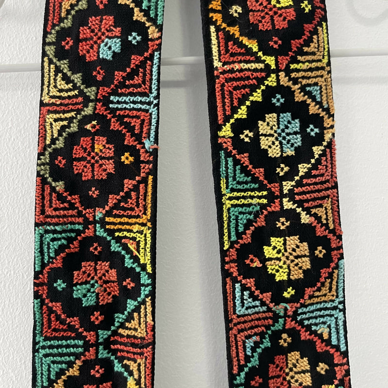 Embroidered Bag Strap or Belt