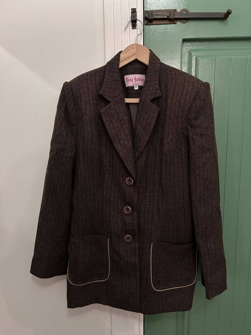 Vintage Brown Blazer Size 46