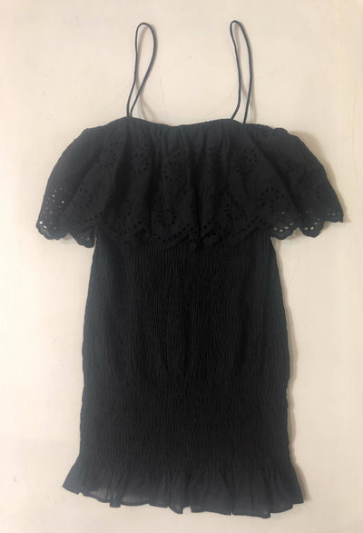 Zara Black Top Dress Size: M