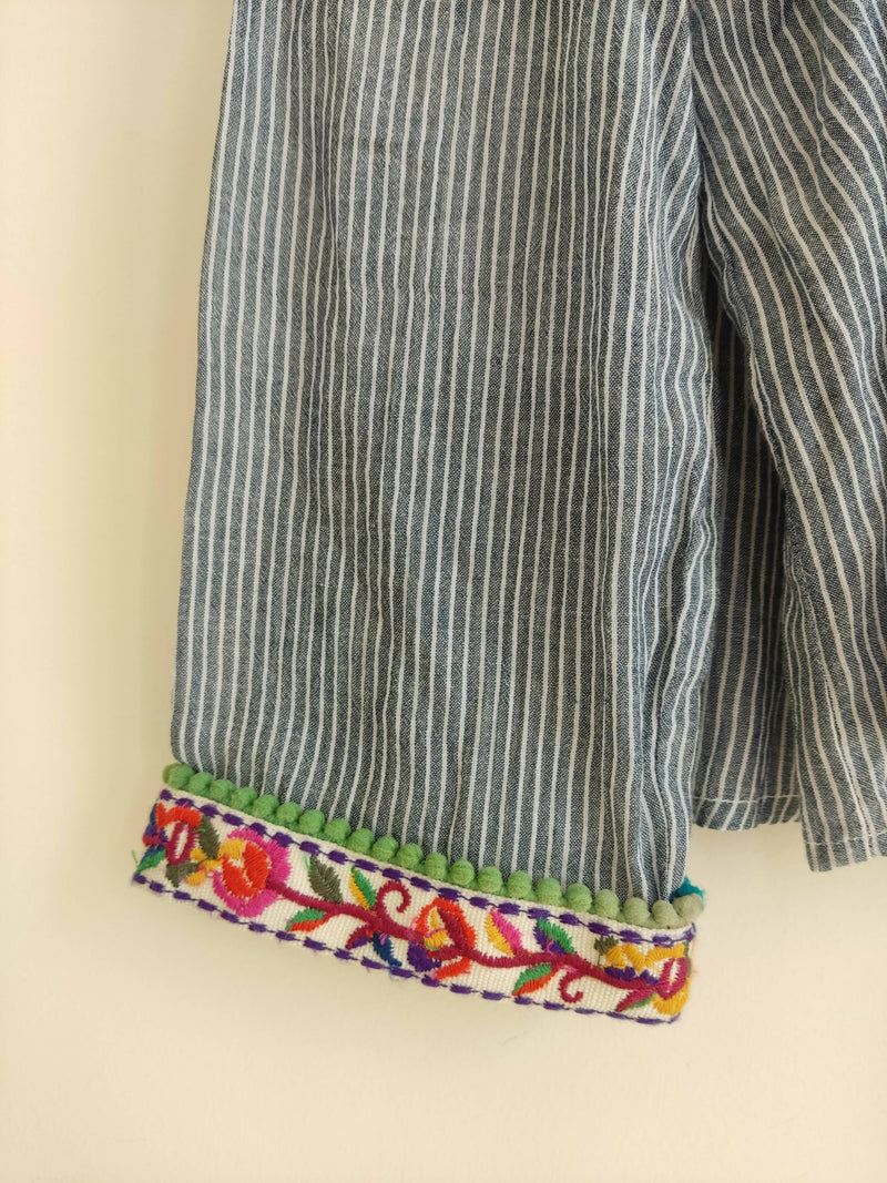 Zara Colorful Knit Cardigan Size XS