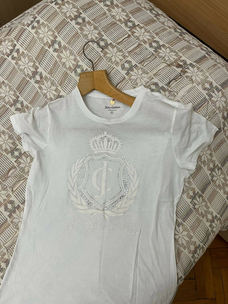 Juicy Couture White Tee Size L