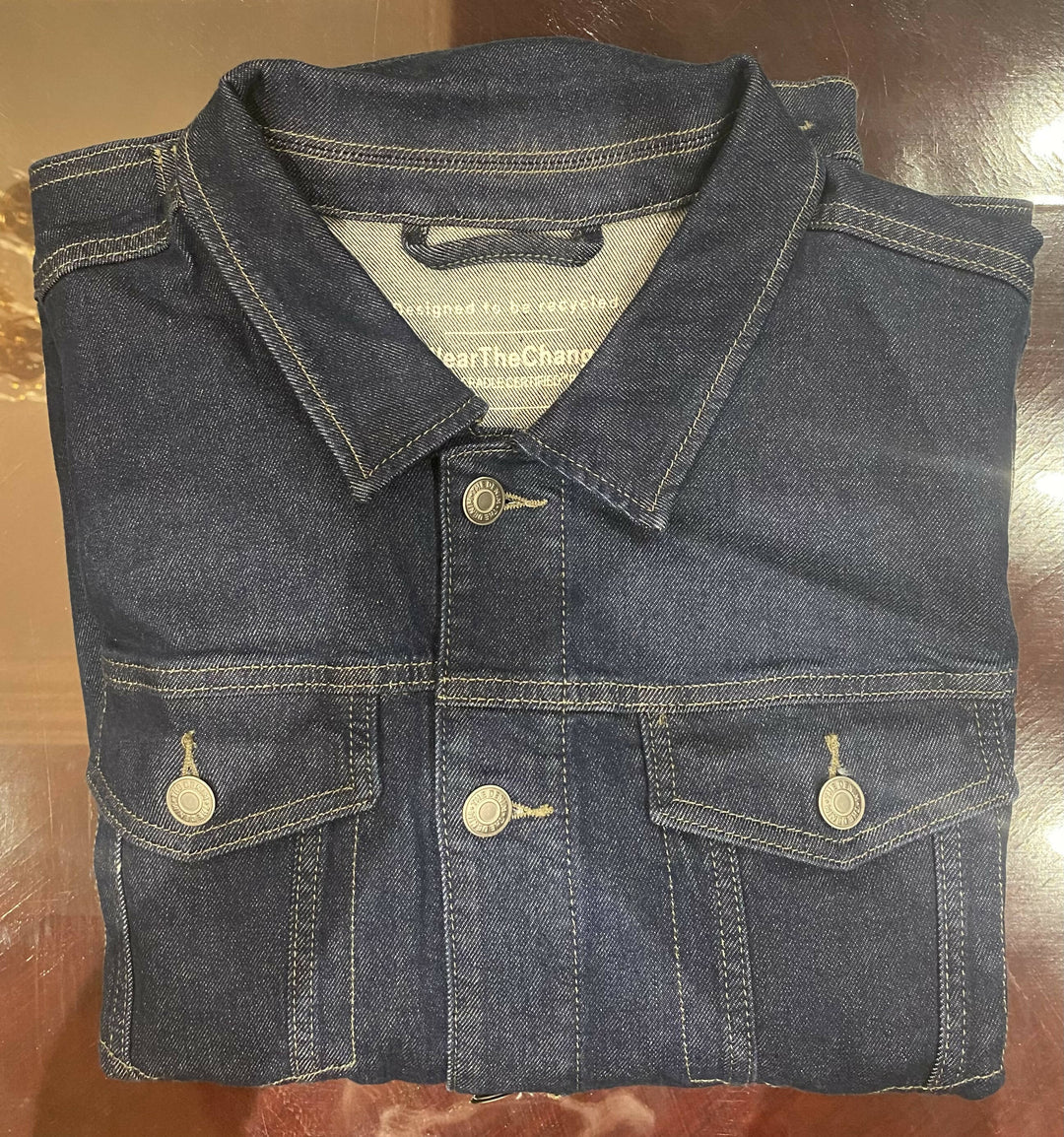 Men Denim Jacket XXL