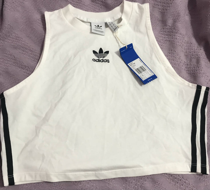 Adidas Crop Tank Top Size: L