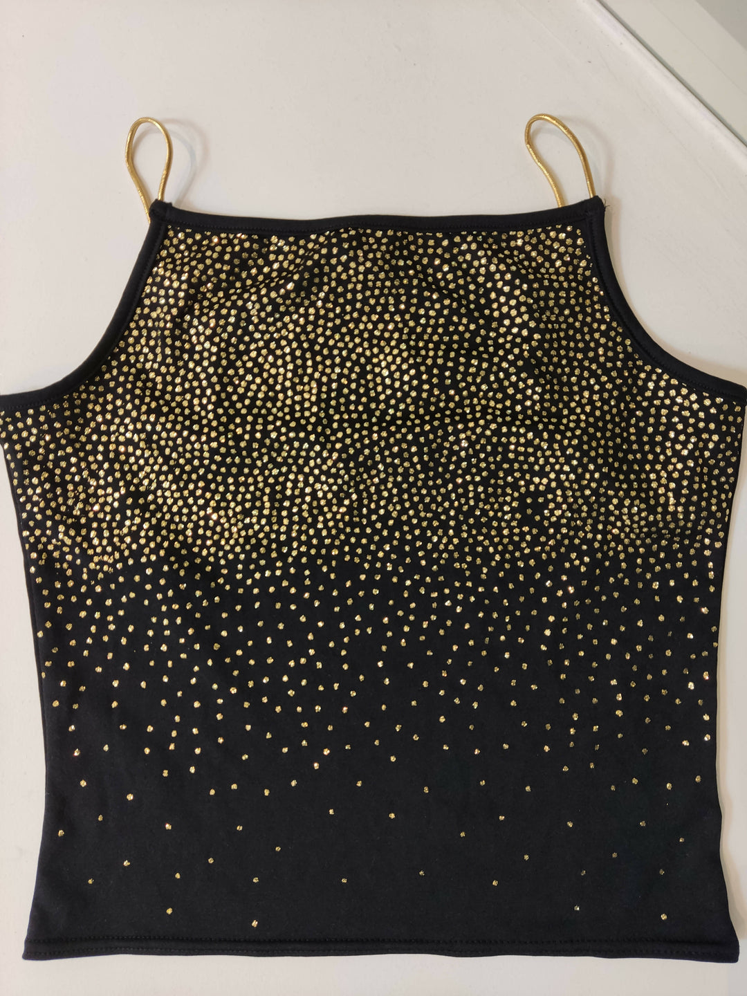 Top & Pants Black & Gold Set