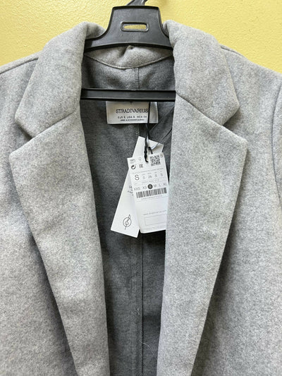 Stradivarius Grey Coat Size S