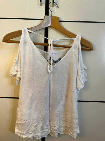 Bershka Open Shoulder Top Size: M