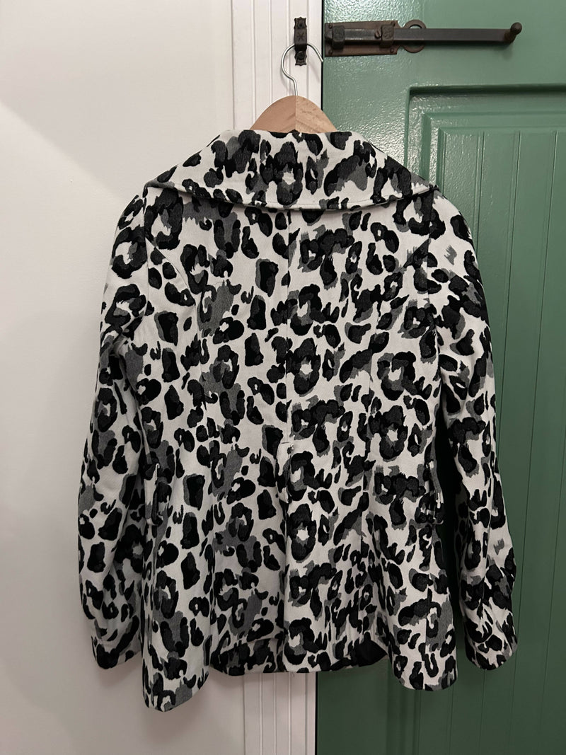 Black & White Warm Coat-Jacket EU38