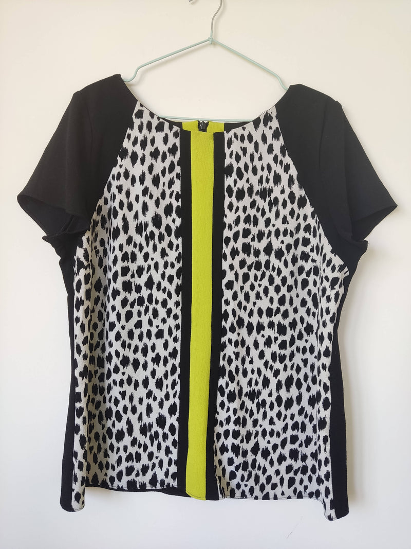 Debenhams Zebra Print Shirt L (Worn Once)