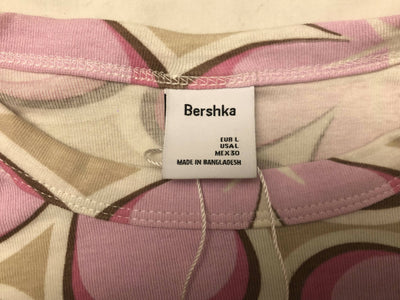 Bershka Floral Crop Top Size L