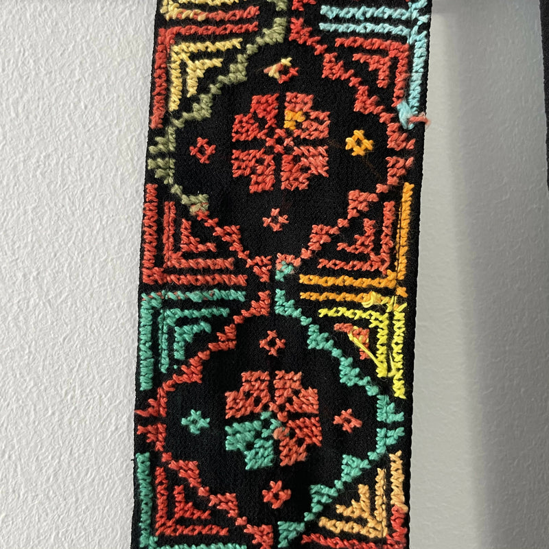 Embroidered Bag Strap or Belt