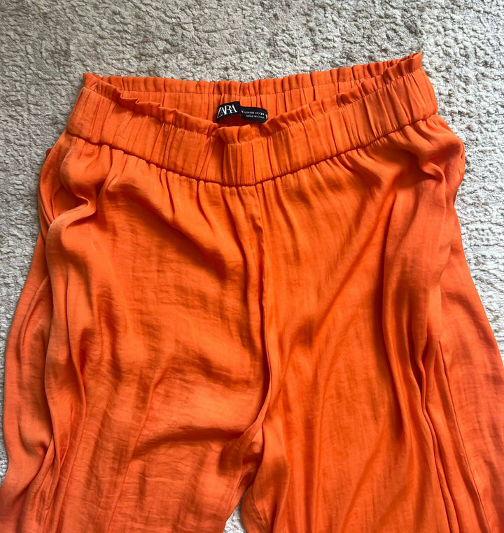 Zara Flowy Wide Pants XS