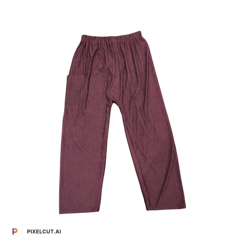 Purple Unisex Boho Pants
