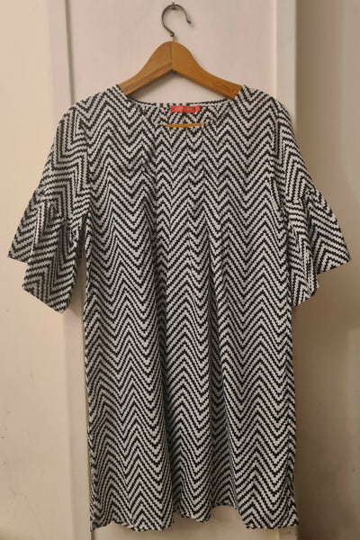 Black & White Summer Dress. Size: M