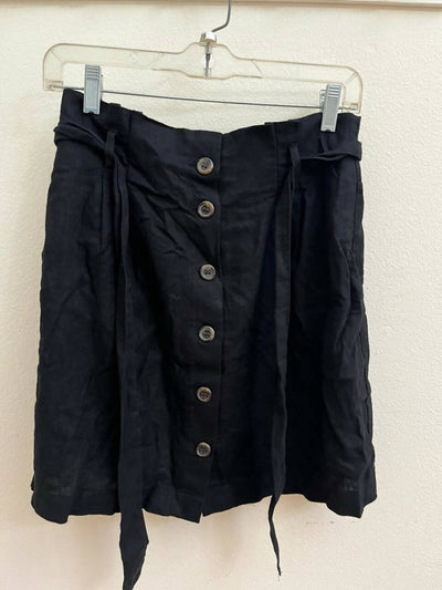 H&M Black Buttoned Skirt Size EUR 38