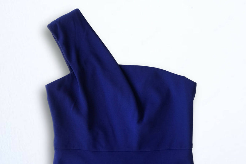 Début Royal Blue One-Shoulder Dress L-XL