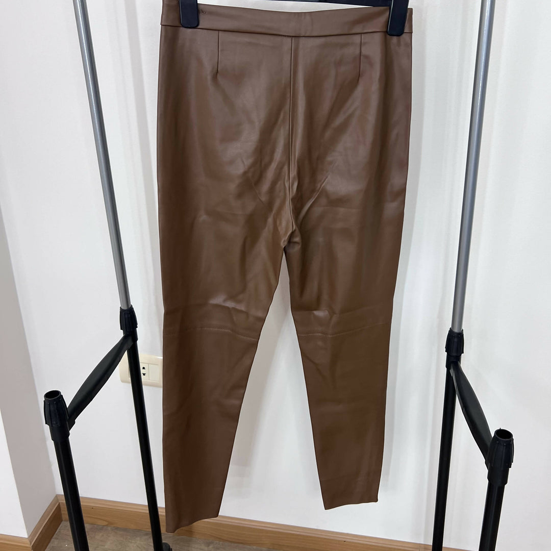 Zara faux leather leggings Size: M