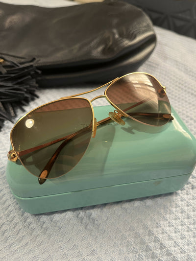 Tiffany & Co Aviator Sunglasses