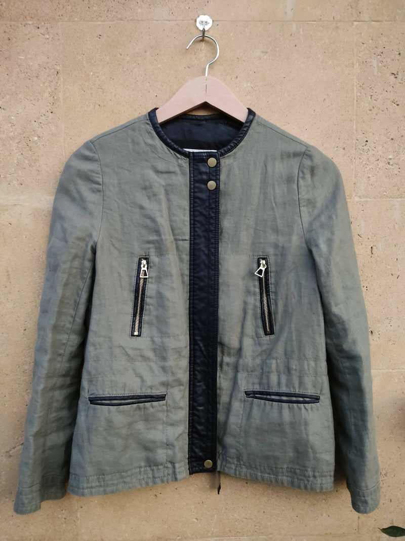 Zara Olive Jacket Size S