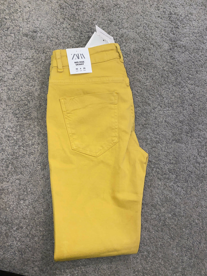 NEW ZARA Mid Rise Skinny Size: EU 36