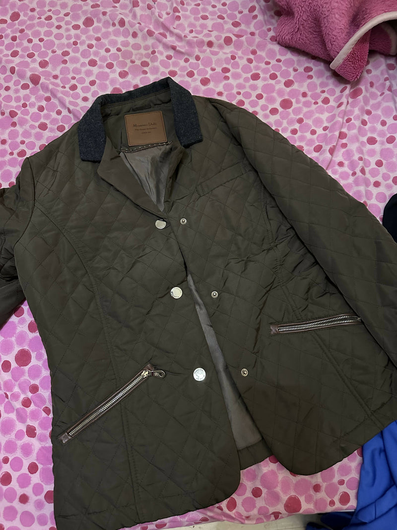 Black Massimo Dutti Jacket Size M