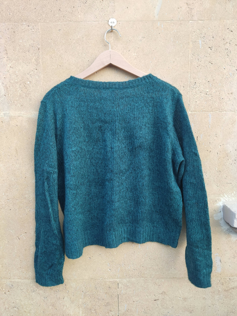 Large Teal H&M Pullover