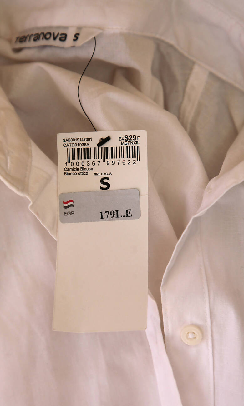 Terranova New Classic fit white shirt Size S