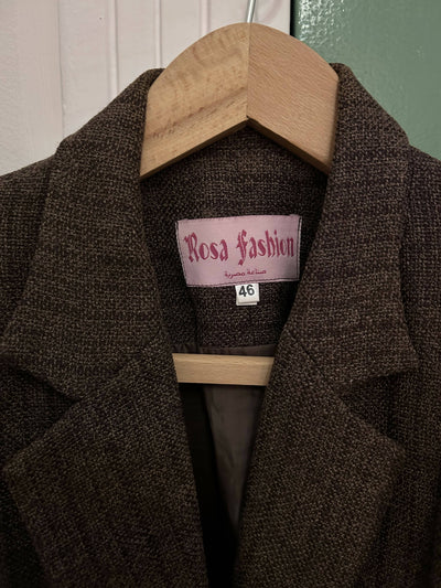 Vintage Brown Blazer Size 46