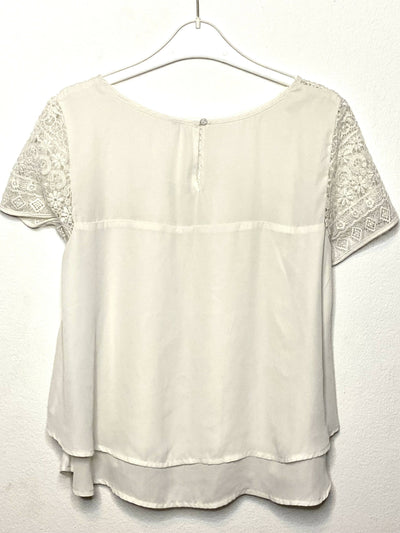 H&M White Blouse Size M