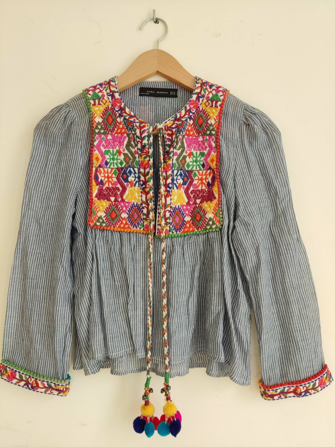 Zara Colorful Knit Cardigan Size XS