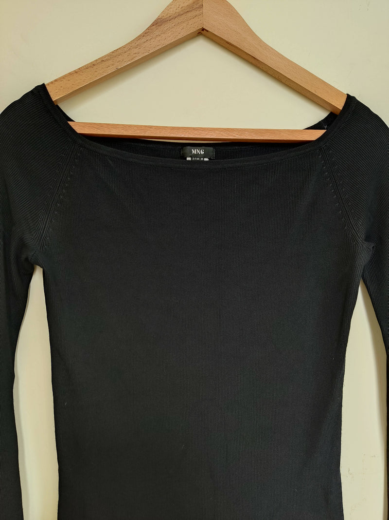 Viscosa Black MNG Top Size M