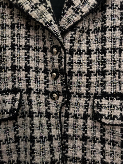 Vintage Classic Checkered Jacket Size M